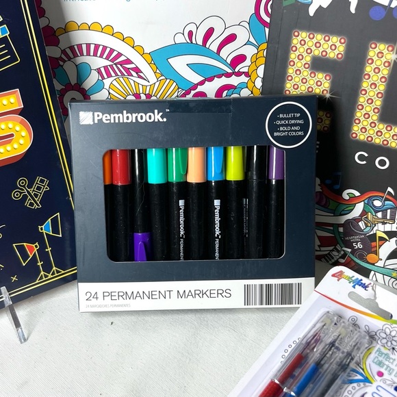 ADULT COLORING BOOK SET #4 - Picture 12 of 14